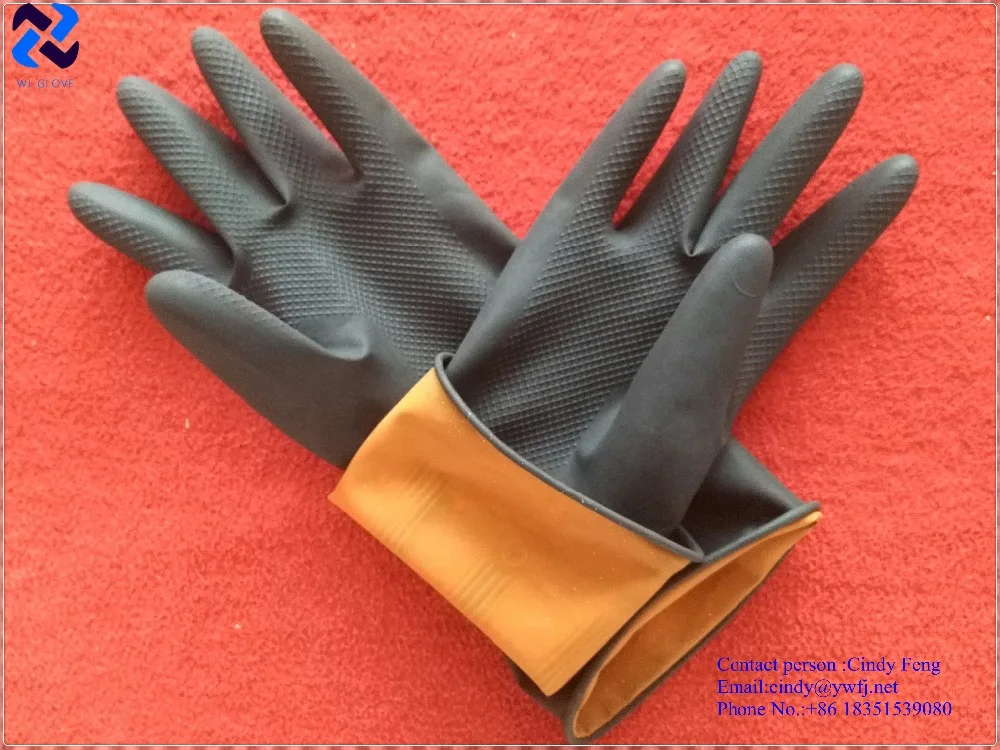 heavy duty rubber gloves