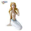 Miniature wholesale shelf decor decorations lovely custom made fairy wholesale resin mermaid figurines