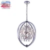 Hot sell with ETL for modern hotel house fancy half globe G9 pendant light made in china hanging lamp