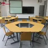 Collaborative tables combo students desk and chair standard size study table play classroom furniture