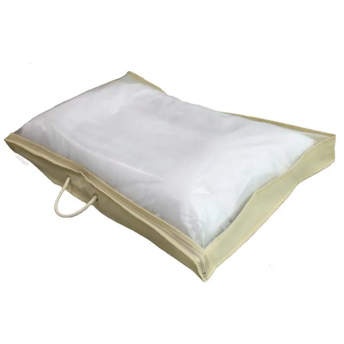 Pe Plastic Clear Ziplock Quilt Packaging Bags Clear Blanket Zipper Bag