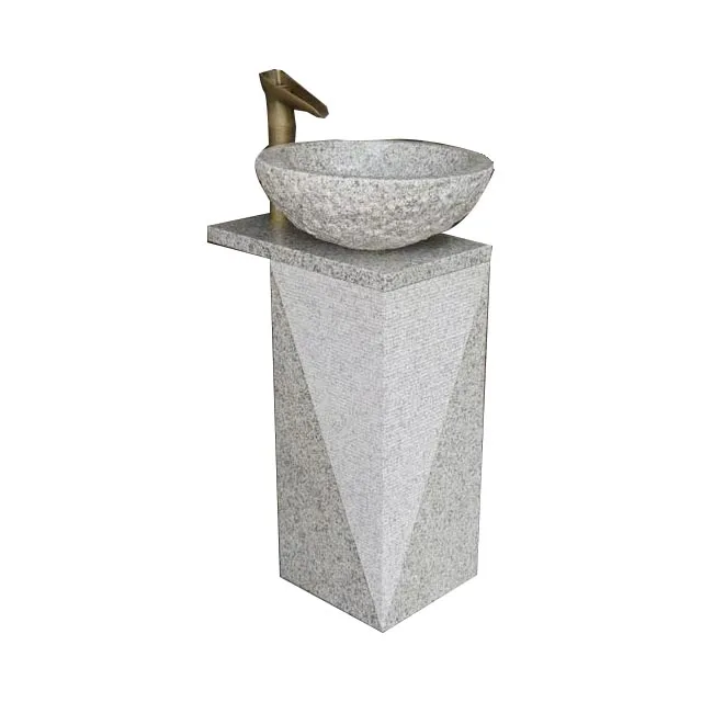 Hot Modern Art Bathroom Pedestal Wash Freestanding Granite Hot Modern Art Bathroom Pedestal