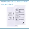 Microfiber installation kit for screen protector cleaning