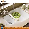 Acrylic solid surface one piece countertop bathroom small sinks