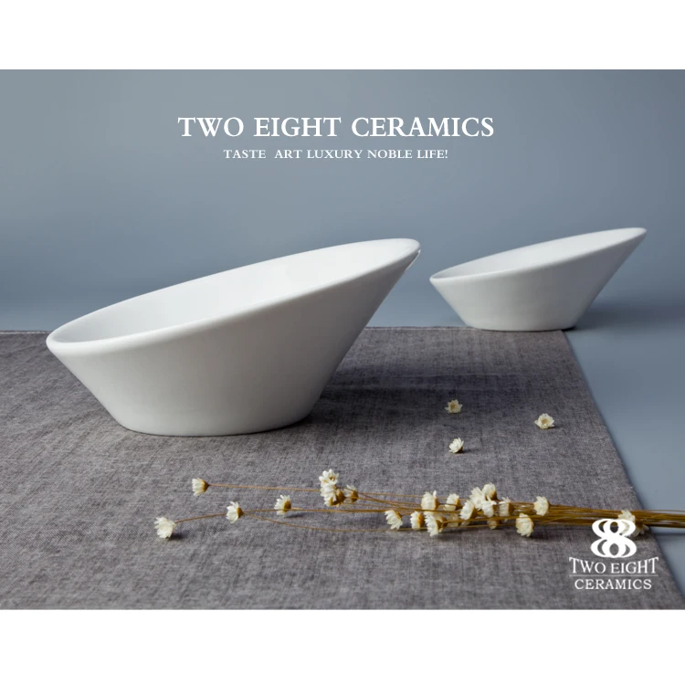 Two Eight extra large ceramic bowls-4