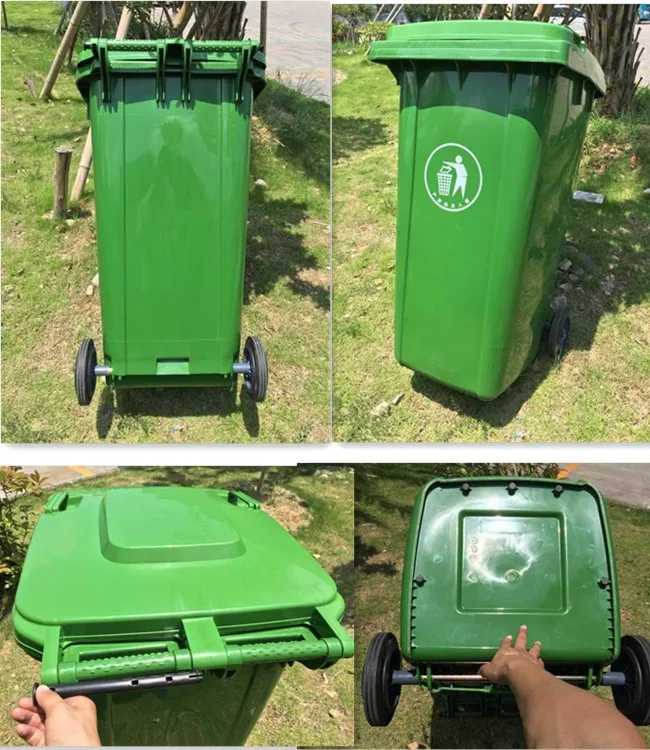 240l Wholesale Plastic Trash Can Rubbish Bin Waste Plastic Drums Buy