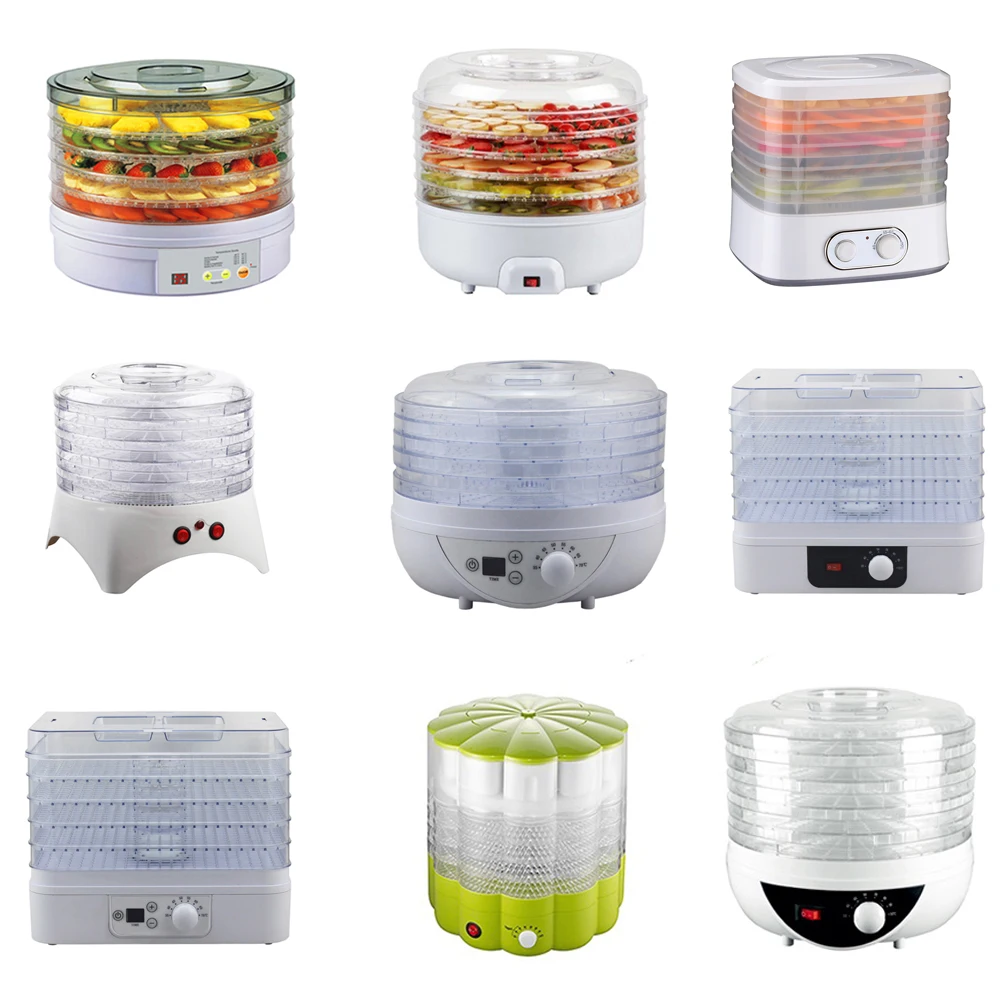 Ambel 5 Trays Electric Food Dehydrator Fruit Vegetable Beef Meat Dryer