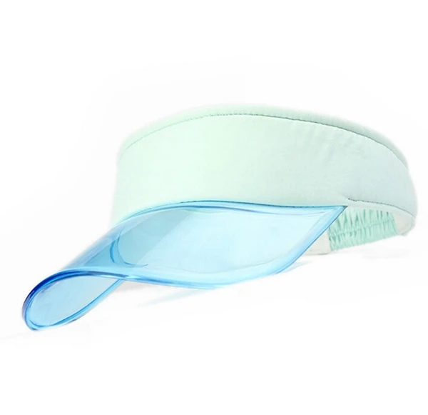 Transparent Clear Pvc Bill Visor Cap,Black Visor Cap For Summer,Made In