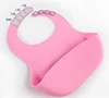 USSE Waterproof Silicone Bib Easily Wipes Clean and Comfortable Soft Baby Bibs Keep Stains Off! Less Time Cleaning after Meals