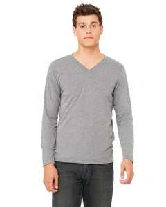 Bangladesh supplier long sleeve v neck t shirt dry blend heavy cotton t shirt 100% ring spun 40s combed cotton t shirts Bangladesh supplier long sleeve v neck t shirt dry blend heavy cotton t shirt 100% ring spun 40s combed cotton t shirts