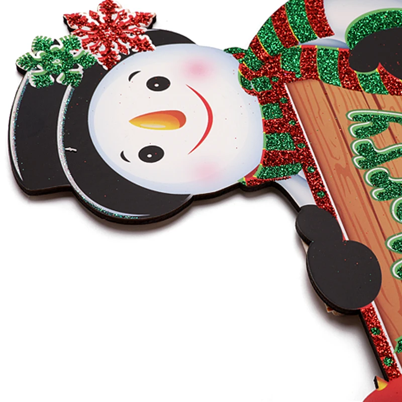 Christmas Wooden Decoration Best Sale Snowman Yard Sign Garden