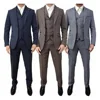 Wool Skinny Fit Tailored Suit Men's Jacket