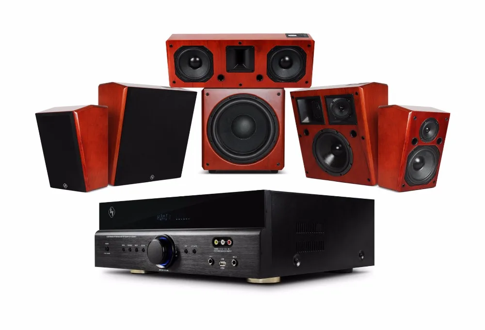 Highend 5.1 Ch Home Theater Amplifier With Passive Speaker And Active