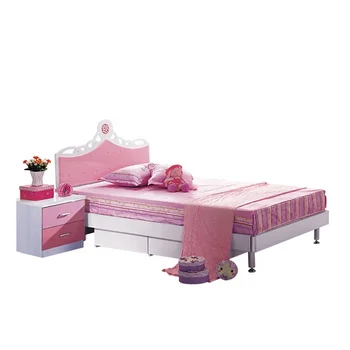 Iks 子供家具姫ベッド女の子のため Buy 新デザイン子供の寝室の王女のベッドのための ガールズライト色の寝室セット 王女のベッドのための Product On Alibaba Com