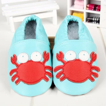 Cheap Wholesale Price Italian Shoe Brands Crab Pattern Baby Buy