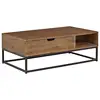 center coffee table with hide storage drawer for living room