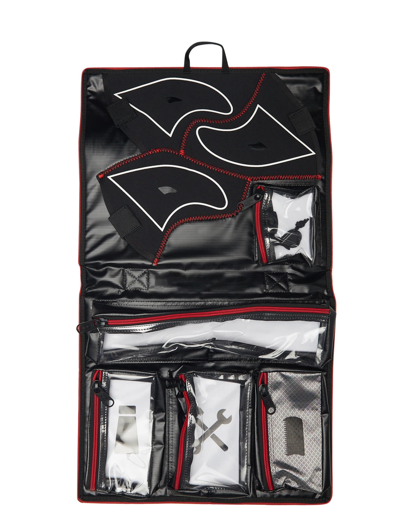 Surfboard Repair Kit Compartment Wax Large Surf Travel Pack 2 Fold Surf