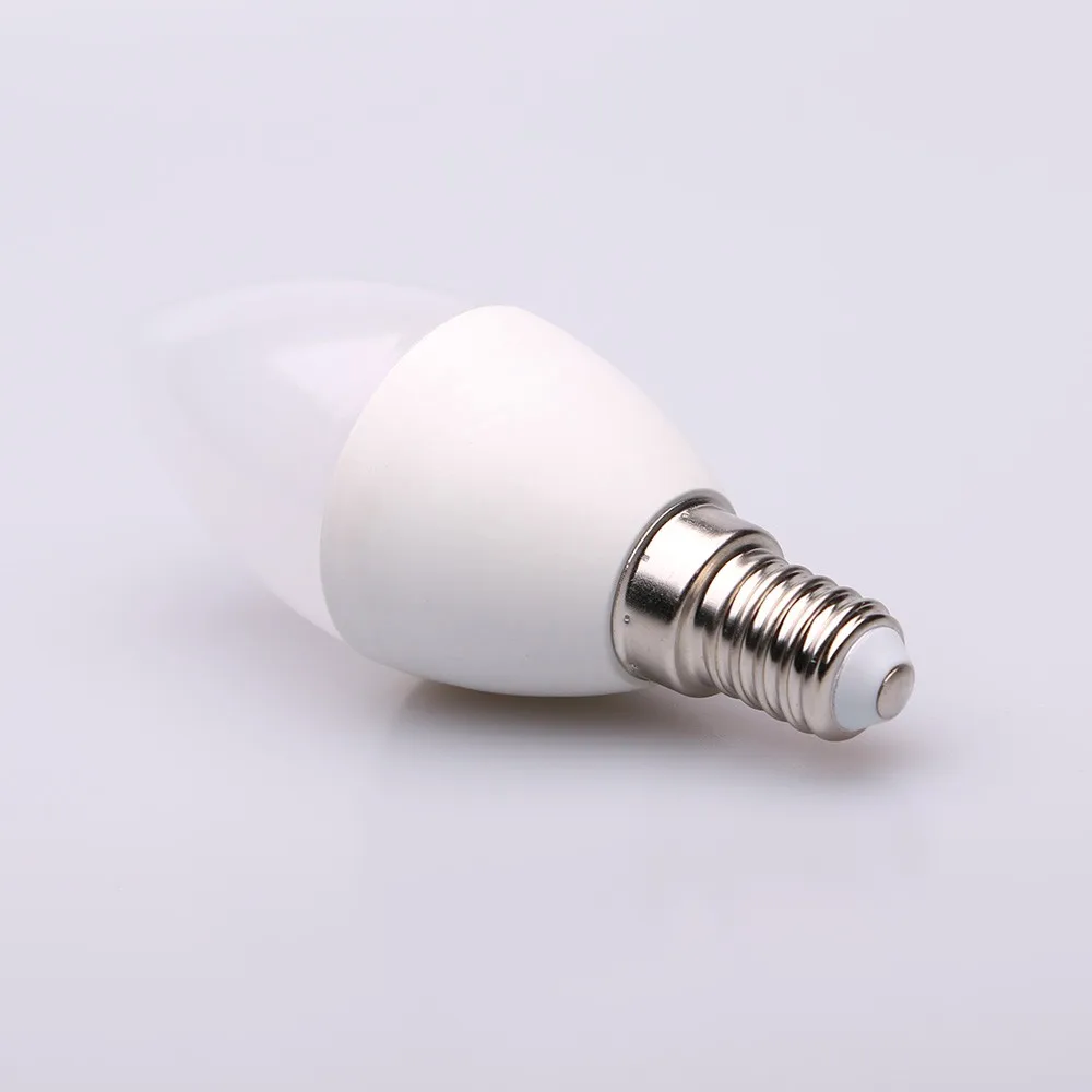 Cheap price 220V-240V  3W 5W 6W E27 E14 C37 led candle bulb