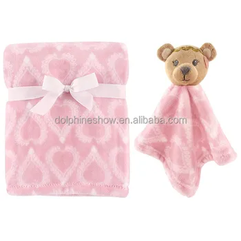 teddy bear and blanket set