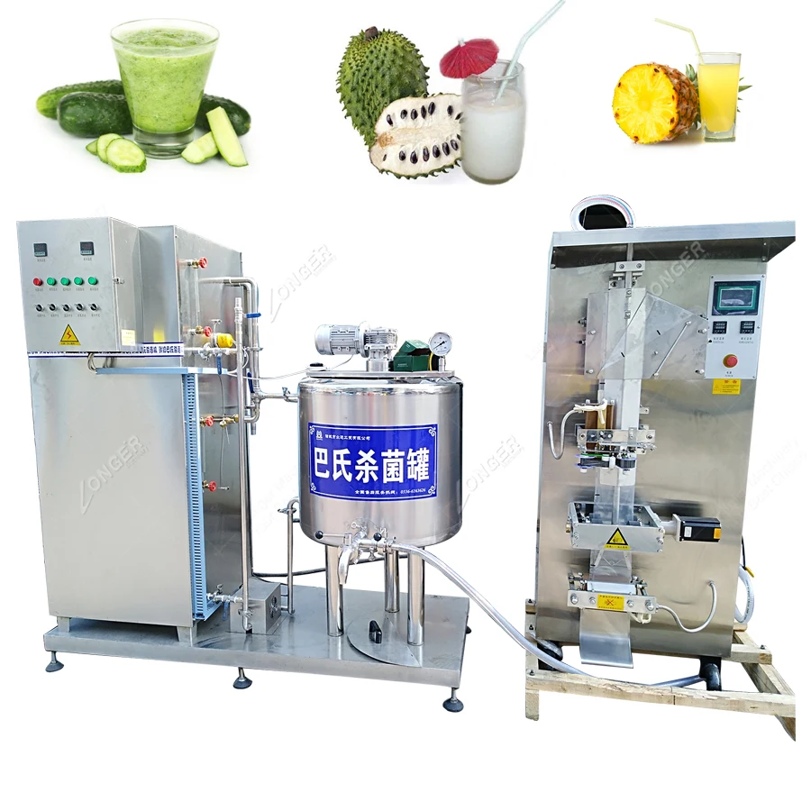 Electric Milk Pasteurization Machine Small Fruit Juice Pasteurizer