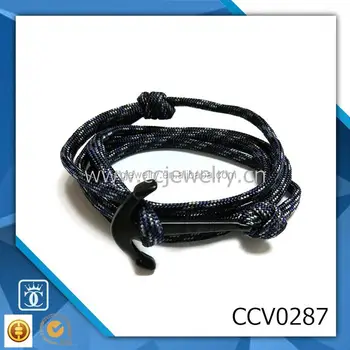 Diffe Color Rope Fish Hook Bracelet Fashion Bracelect Suede Diffe Color Rope Fish Hook Bracelet Fashion Bracelect Suede Braided Cord Leather For Women
