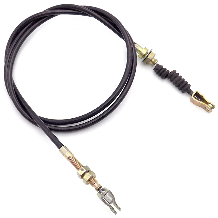 Pe Coated Stainless Steel Push Pull Clutch Control Cable With Assembly