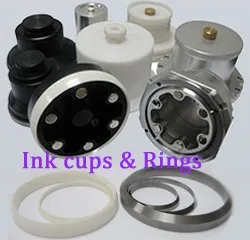 Single color flatbed ink cup manual pad printing machine