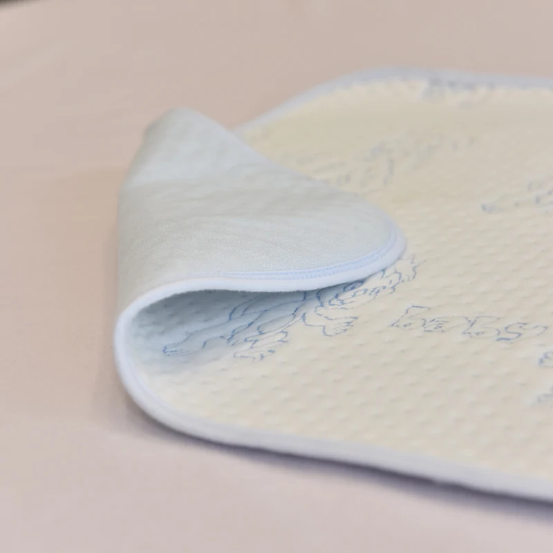 100 Cotton Waterproof Baby Changing Crib Pee Pad Washable And Reusable