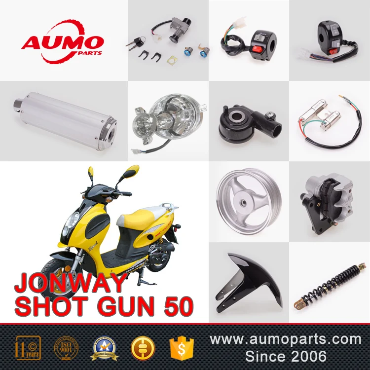 thumbnail image 2 of Chrome Mirror Set For Taotao, Peace, Jonway 50cc & 150cc Scooters – GY6STORE Type 16 2 of 4