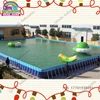 Hot Sale Water Park steel frame metal swimming pool,rectangular metal frame pool