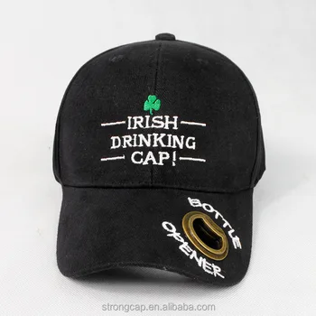 baseball cap with bottle opener