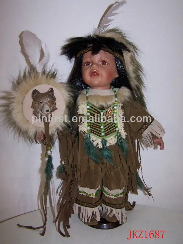 native american porcelain dolls wholesale