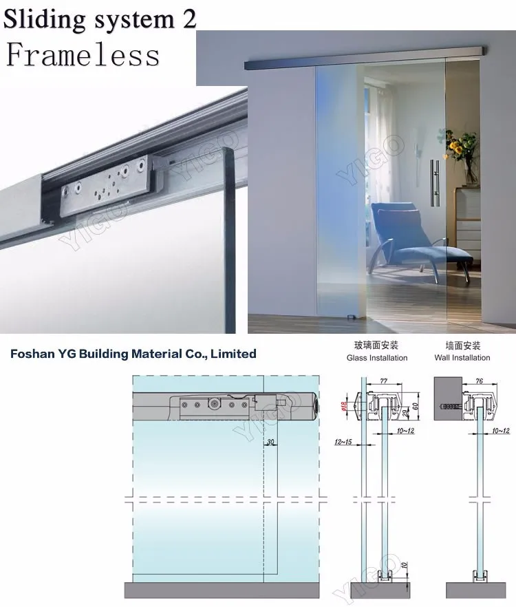 Frameless क च स ल इड ग दरव ज रपट क च दरव ज Buy क च क दरव ज क च स ल इड ग दरव ज रपट क च दरव ज Product On Alibaba Com