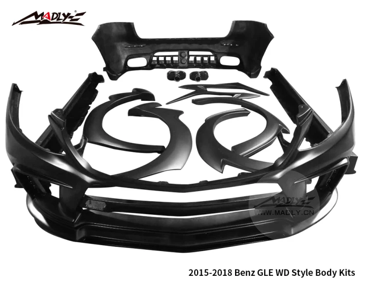 Wide Body Kits For Mercedes Benz Gle Body Kits Wd Style 20152018 Gle