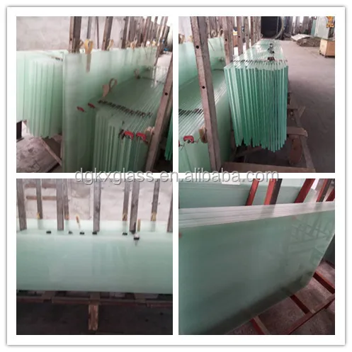 6 Mm De Espesor Laminado De Vidrio Esmerilado Para Puerta De Vidrio