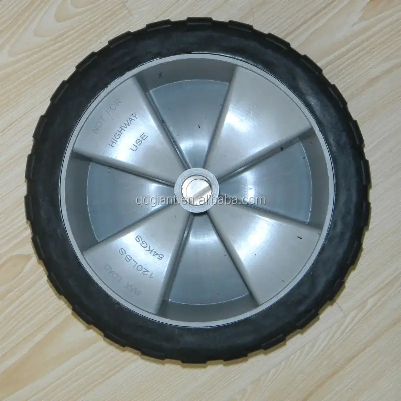 PU Foam Wheel, foam filled wheel,Measures 10-inch x 3.50-4, Comes in Various Sizes
