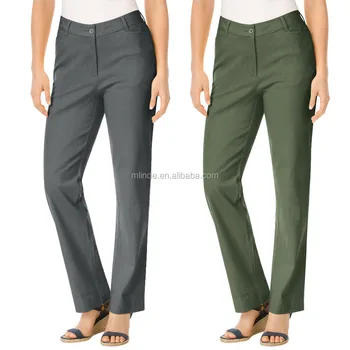 plus size work pants cheap