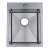 SUS304 Stainless Steel Single Bowl Topmount Handmade House Kitchen Sink for Practical Space Saving Decorative Home Furniture