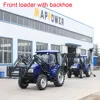 55HP 4x4 mini garden tractor with front loader