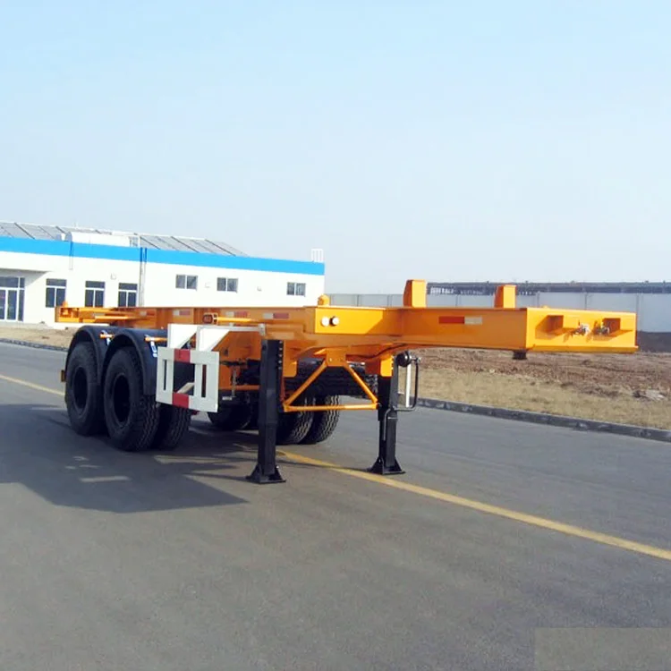 20 Feet Container Chassis 2 Axles Shipping Container Trailer Buy 20