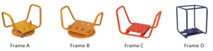 concrete vibrator drive unit