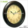 wooden black clock case watch wall