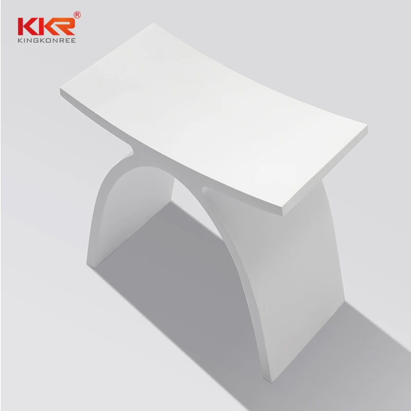 Kkr Factory Stone Acrylic Shower Stool For Hotel Buy Stone Stool