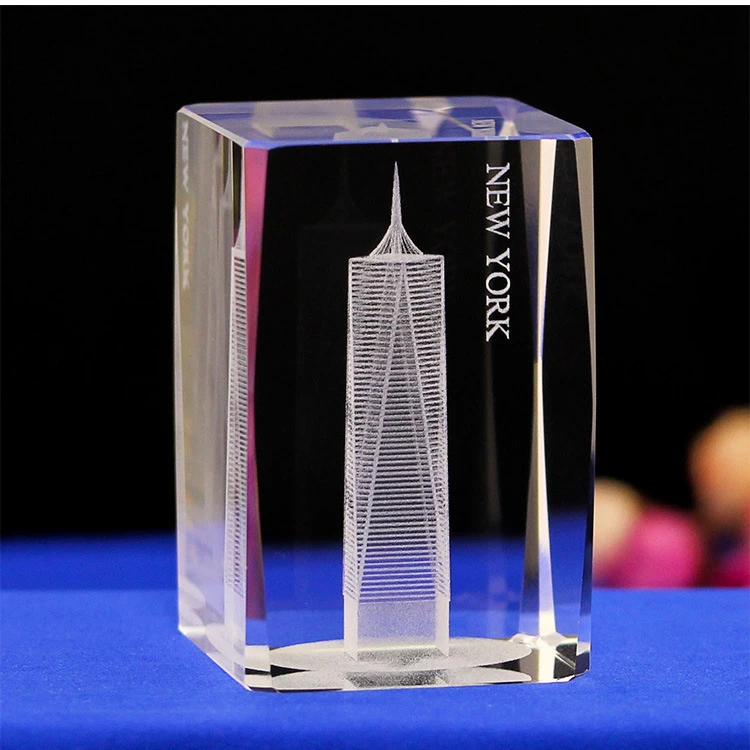 3d Laser Engraving Crystal Cube Blank Crystal Cubes For Engraving Photo