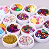 Wholesale Glitter 3D Art DIY Decoration Fabric DIY Sequins Bottle Sequins For Empty Makeup Brush