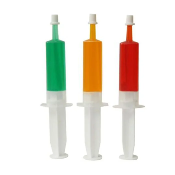 Perfect Shooters Colored Jello Shot Feeding Syringe With Catheter Tip