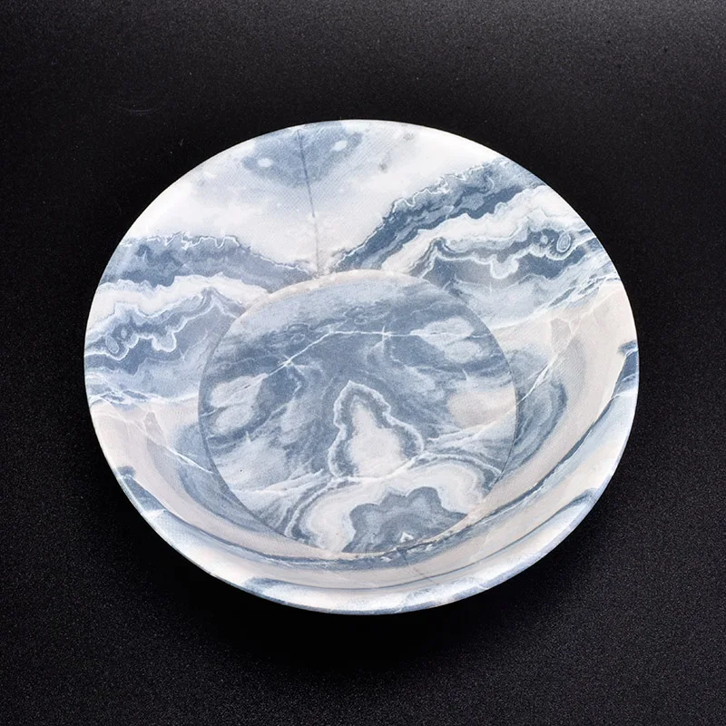 Marble Ceramic Lotion Dispenser Bathroom Accessories Sets