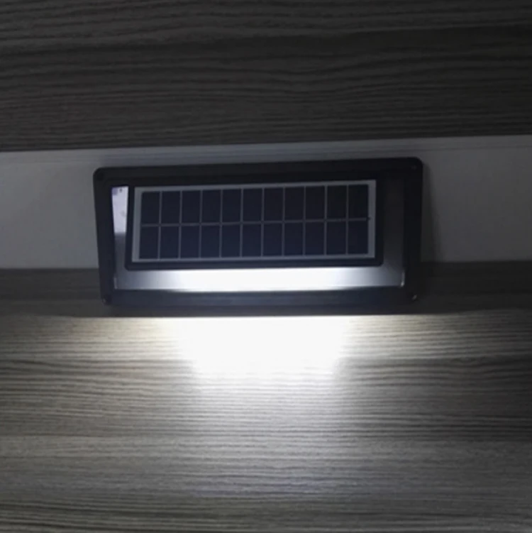 High Lumen Solar Power Aluminum 20W Outdoor Recessed Wall Foot Step Light Solar LED Stair Light