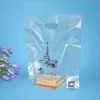 Wholesale Low Density Shopping Carrier Purple Hot Sale Custom Printing Plastic Small Merchandise Bags Retail