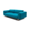 Colorful Fabric Latest Design Sofa For Hotel Three Seater Apartment Furniture